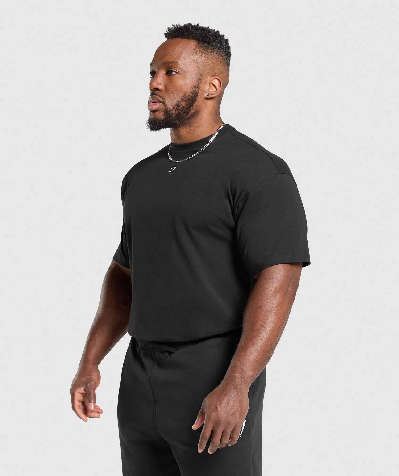 Gymshark Break Your Barriers T-Shirt - Black sold by Gymshark product image thumbnail 3
