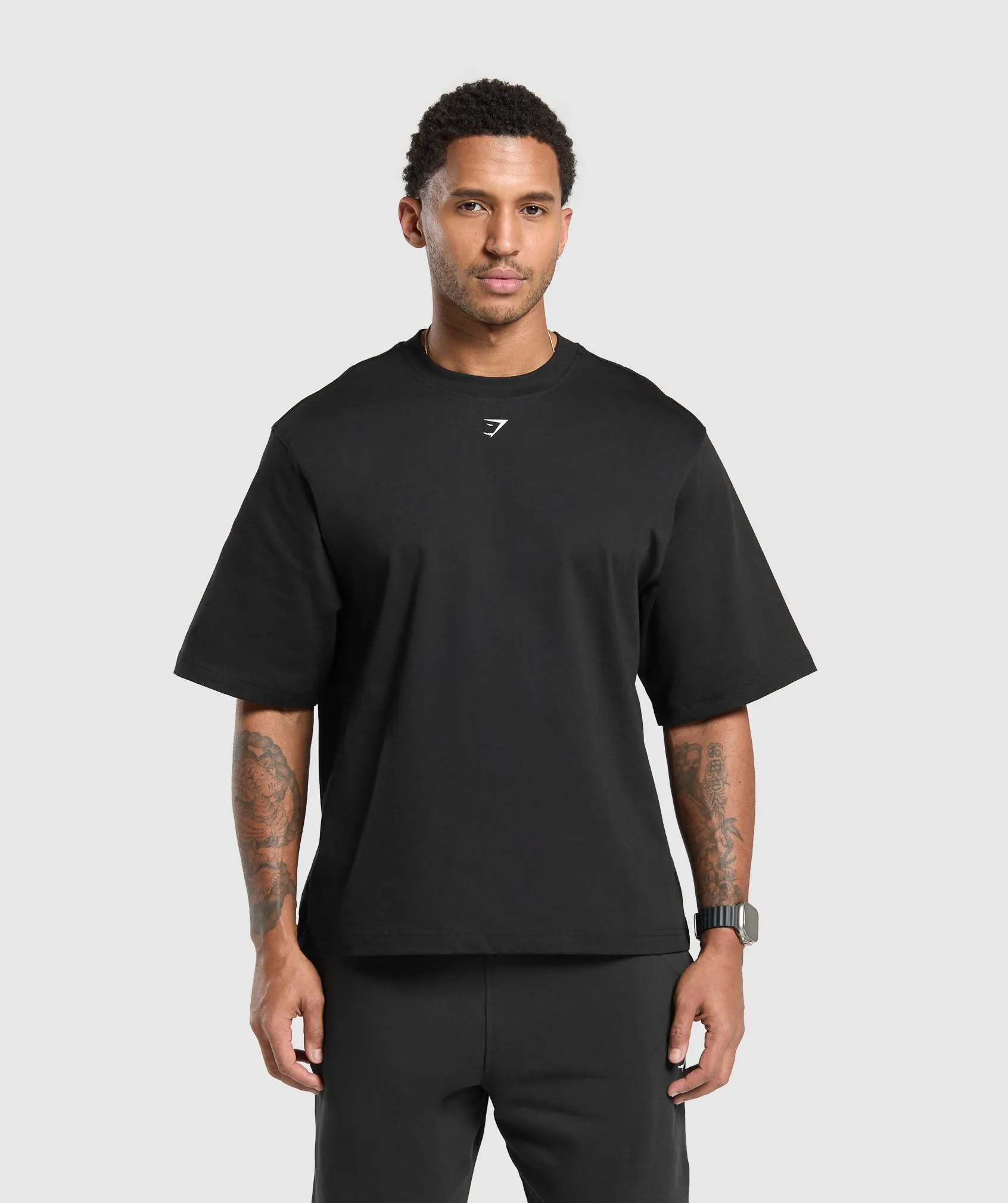 Gymshark EST 2012 T-Shirt - Black sold by Gymshark product image thumbnail 2