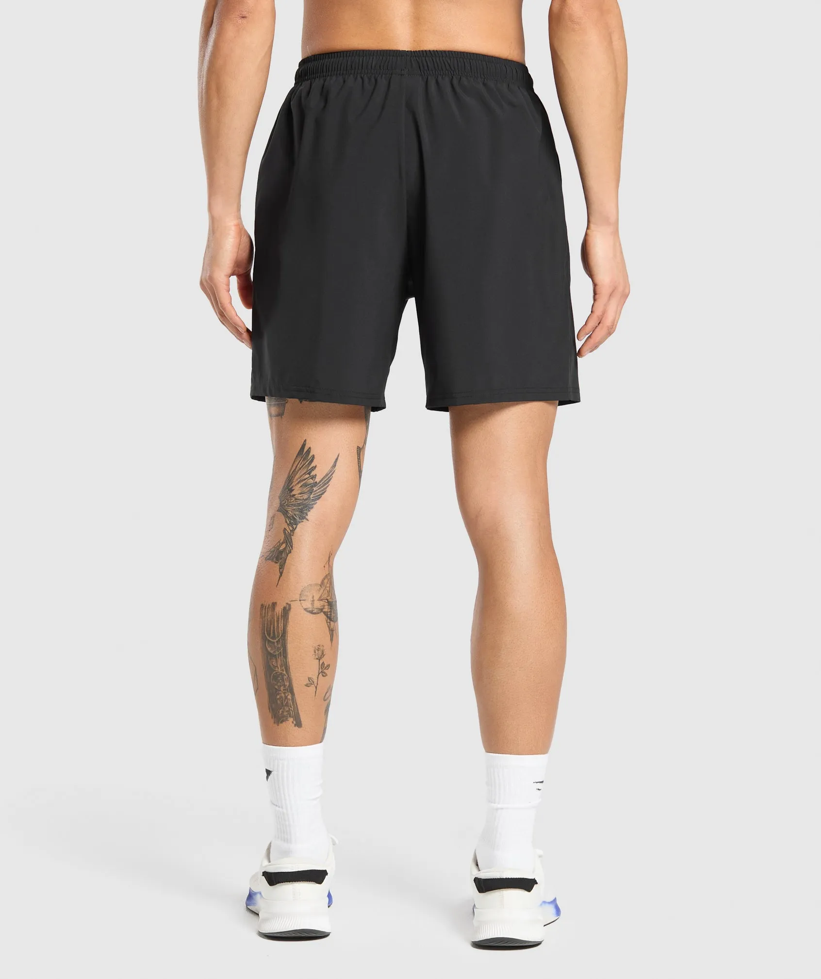 Gymshark Keep Showing Up 7" Shorts - Black sold by Gymshark product image thumbnail 2