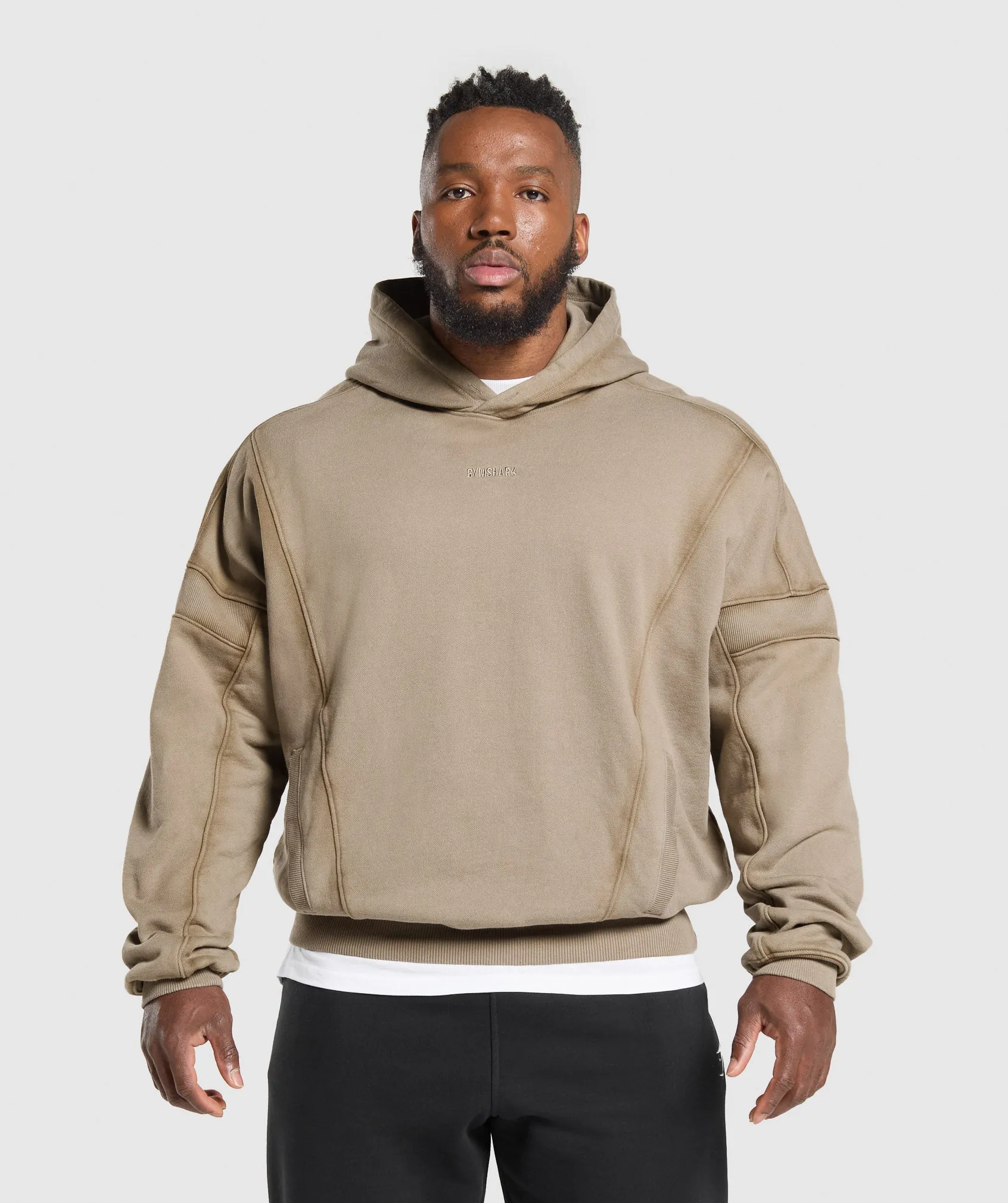 Gymshark Heavyweight Hoodie - Lifestyle Brown sold by Gymshark