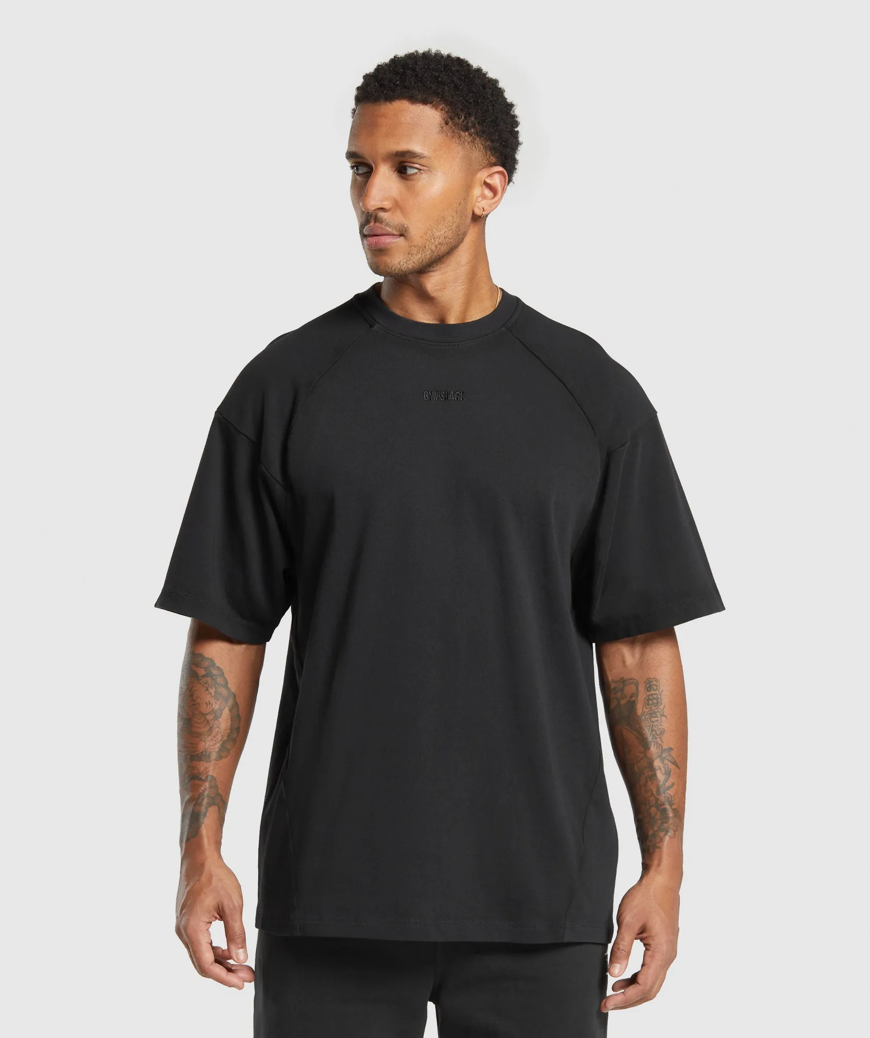 Gymshark Heavyweight T-Shirt - Black sold by Gymshark