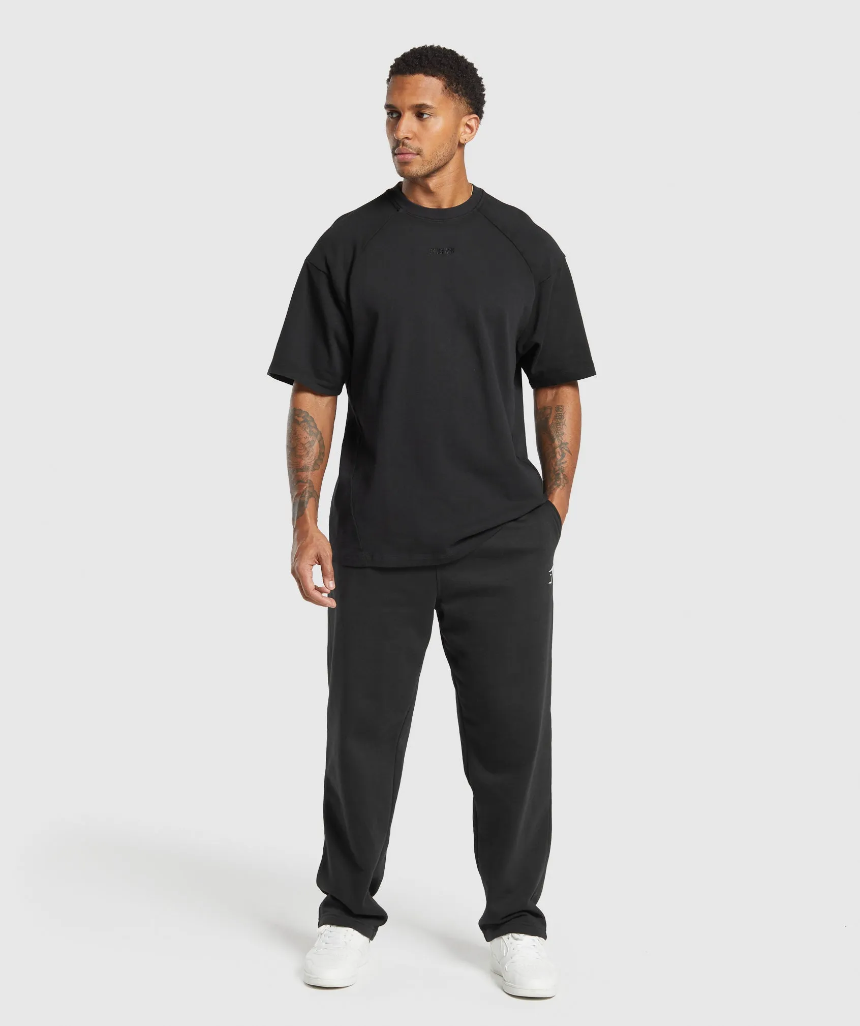 Gymshark Heavyweight T-Shirt - Black sold by Gymshark product image thumbnail 4