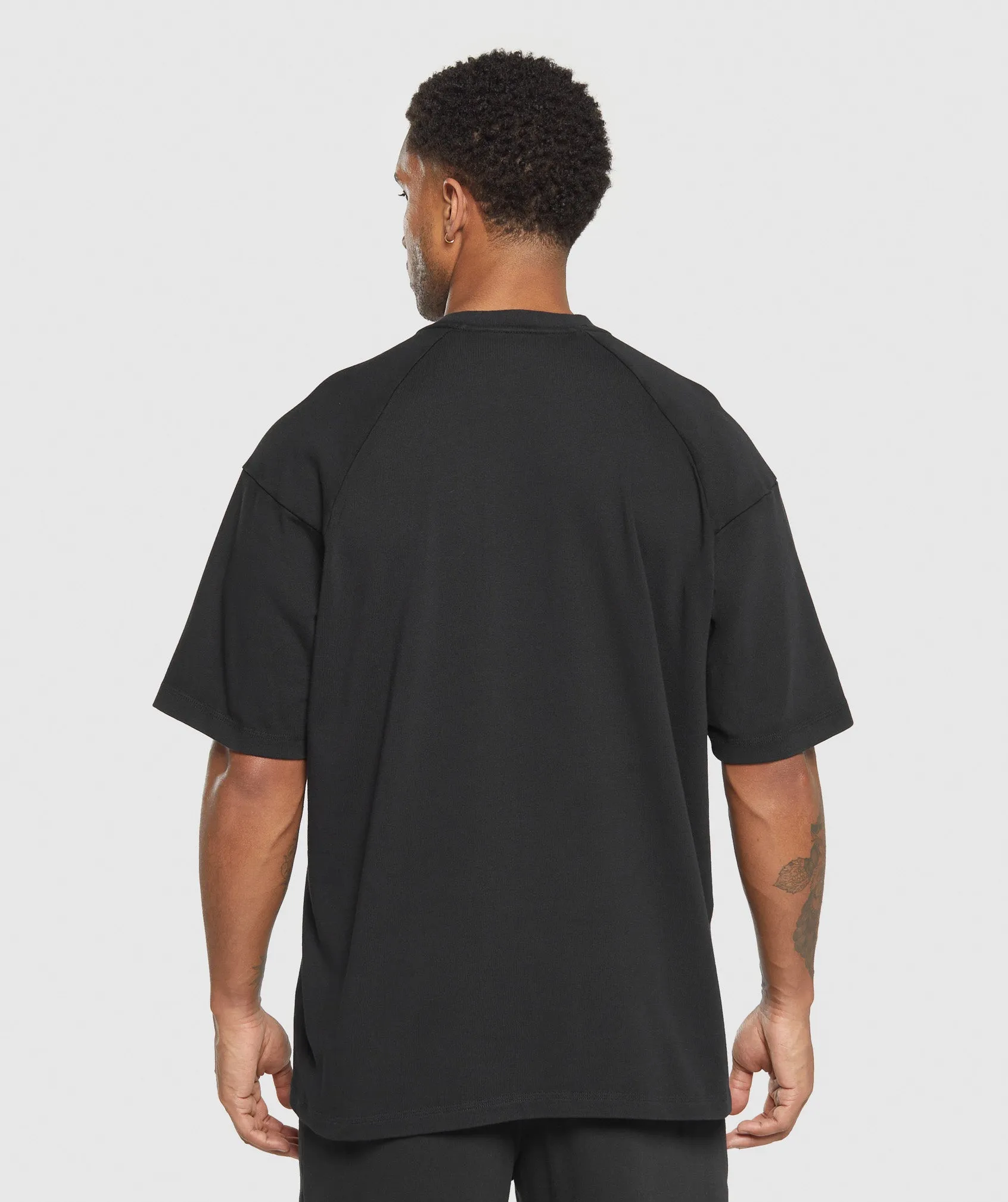 Gymshark Heavyweight T-Shirt - Black sold by Gymshark product image thumbnail 2