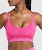 Gymshark Apex Seamless Strappy Sports Bra - Valley Pink/Sour Pink sold by Gymshark