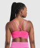Gymshark Apex Seamless Strappy Sports Bra - Valley Pink/Sour Pink sold by Gymshark