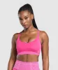 Gymshark Apex Seamless Strappy Sports Bra - Valley Pink/Sour Pink sold by Gymshark