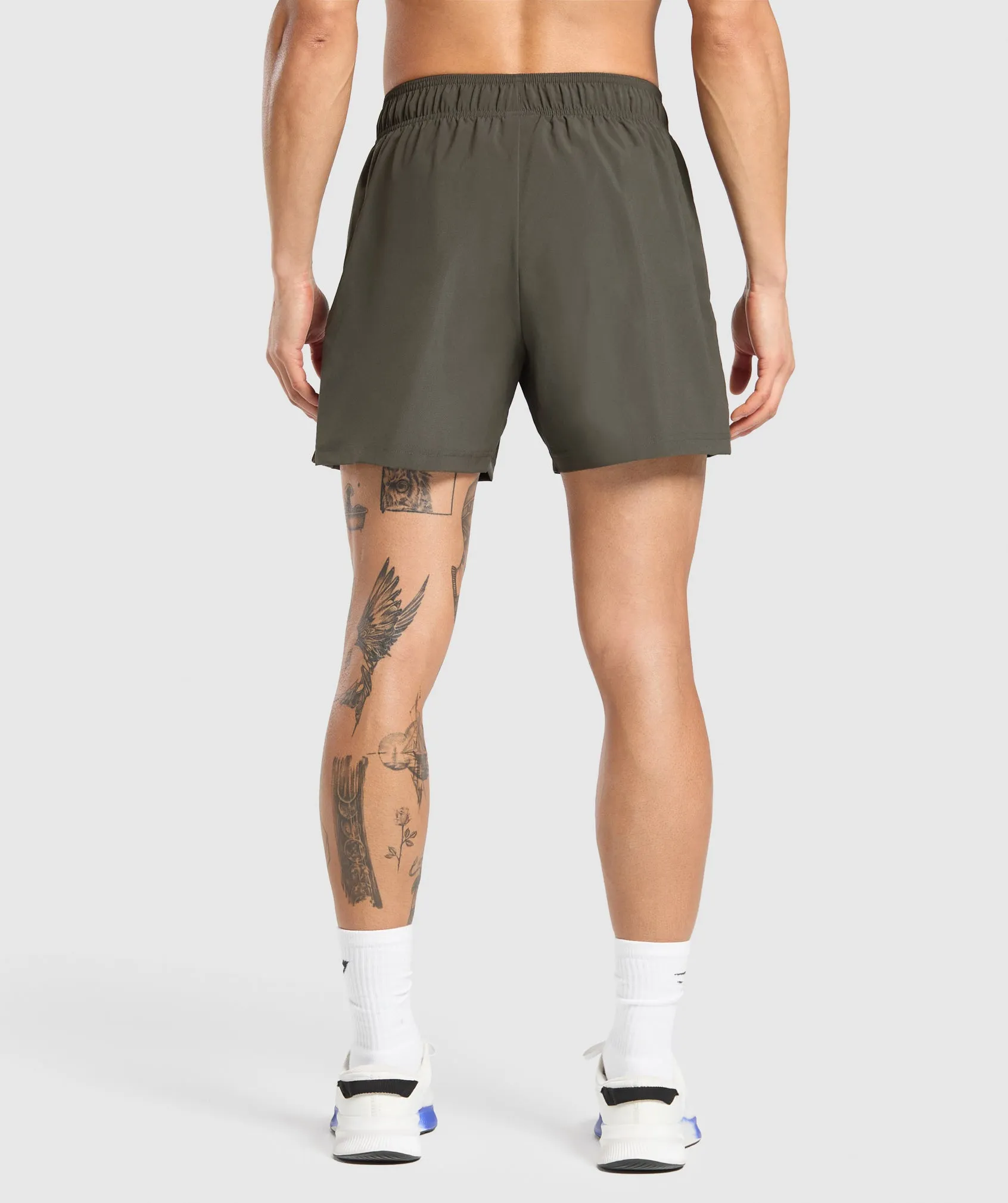 Gymshark Sport 5" Shorts - Strength Green/Utility Green sold by Gymshark product image thumbnail 3