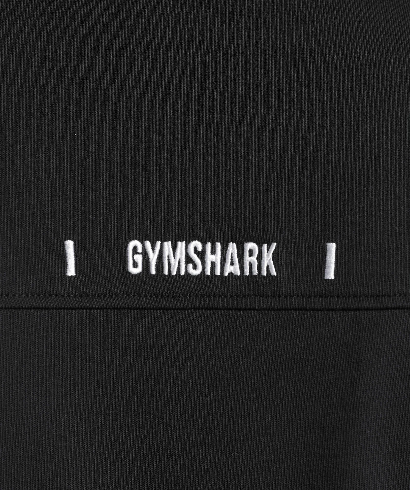 Gymshark Rest Day Essentials Boxy T-Shirt - Black sold by Gymshark product image thumbnail 5