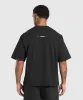 Gymshark Rest Day Essentials Boxy T-Shirt - Black sold by Gymshark