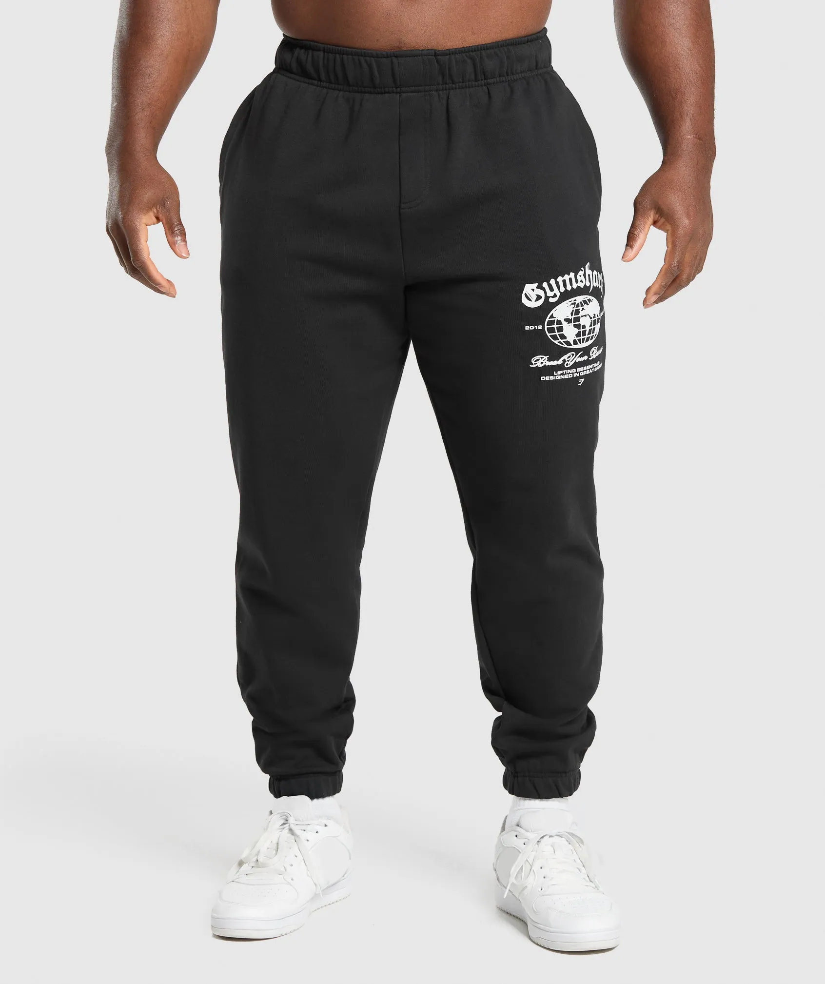 Gymshark Break Your Barriers Joggers - Black sold by Gymshark