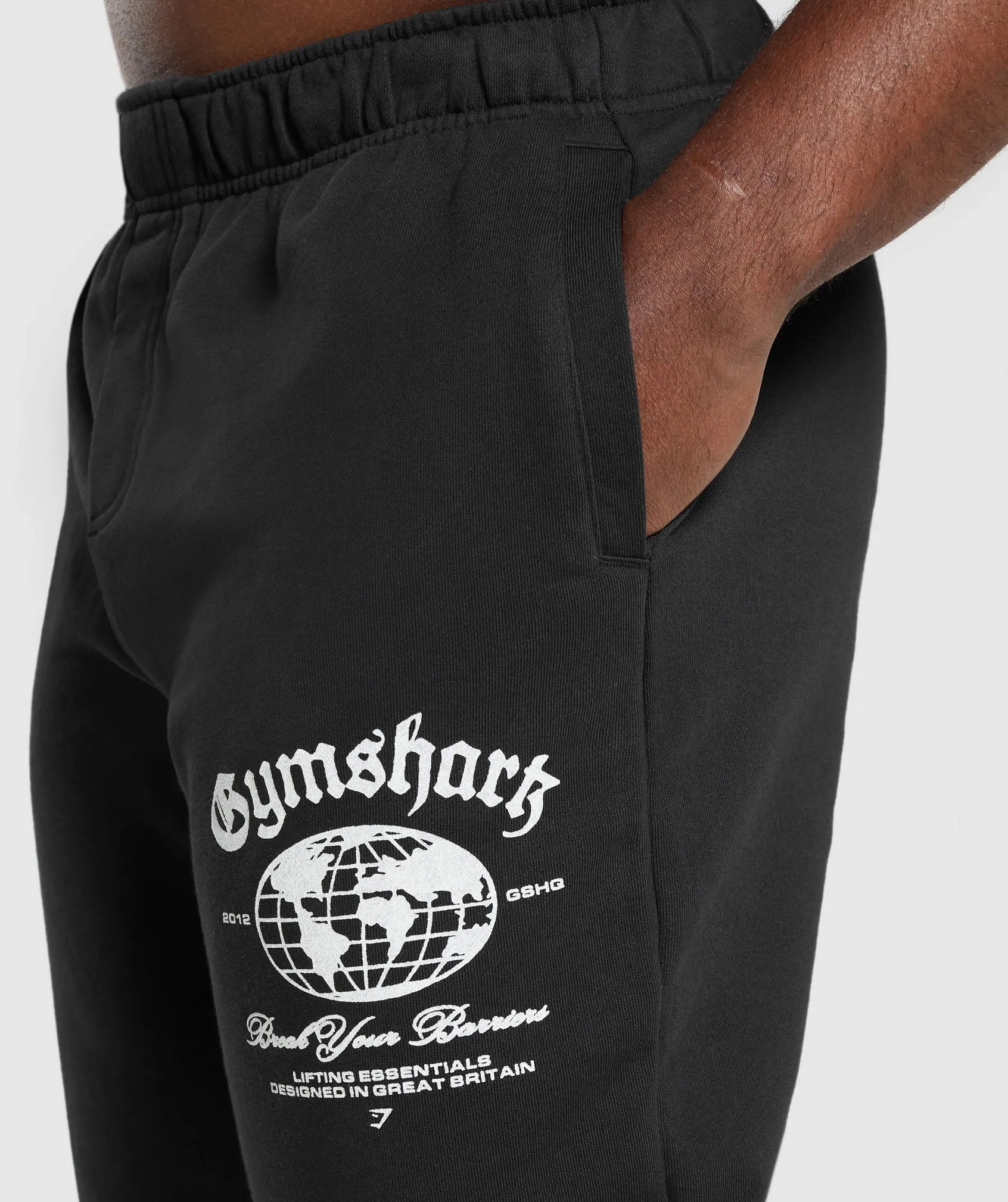 Gymshark Break Your Barriers Joggers - Black sold by Gymshark product image thumbnail 5