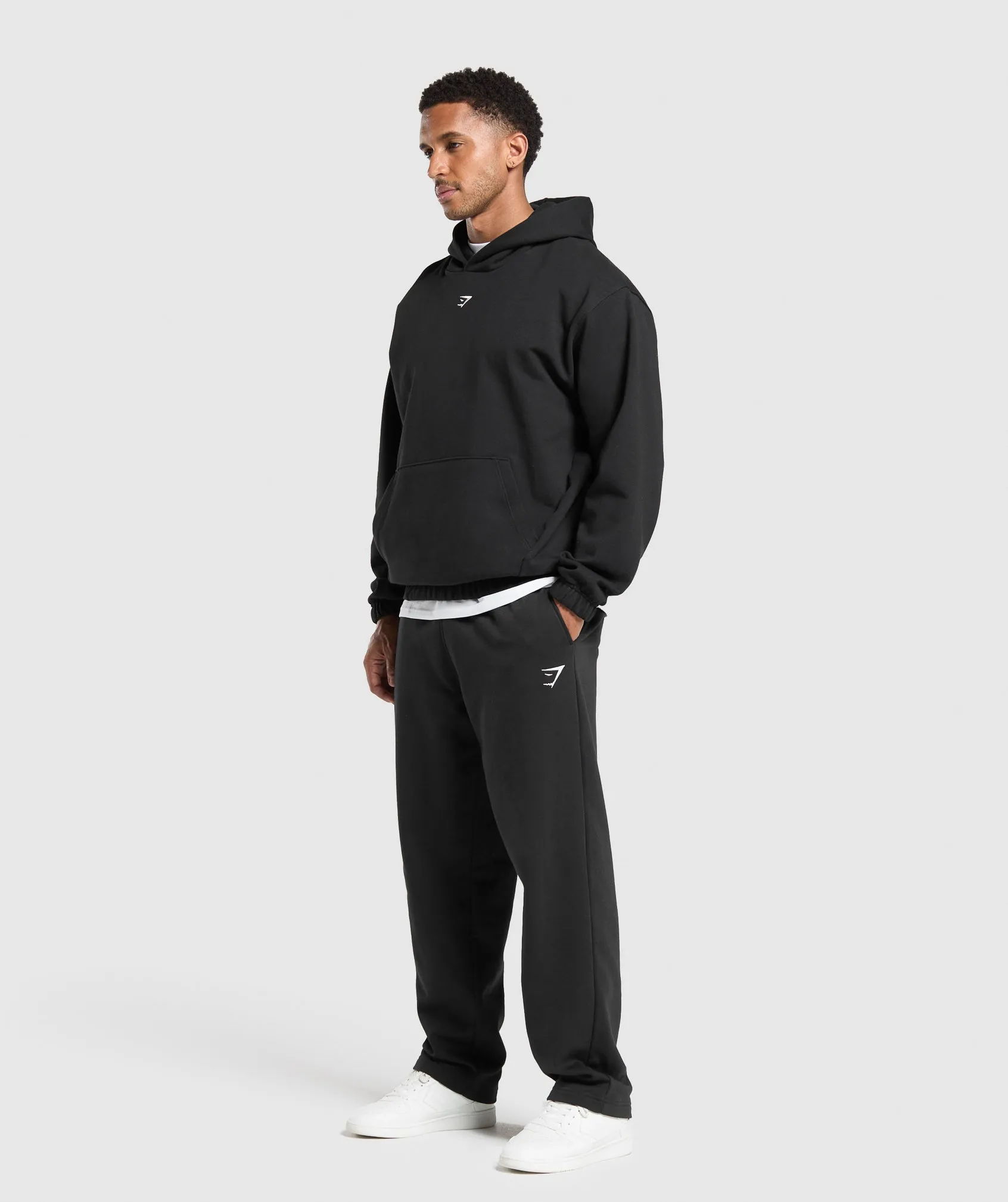 Gymshark Rest Day Essentials Hoodie - Black sold by Gymshark product image thumbnail 4