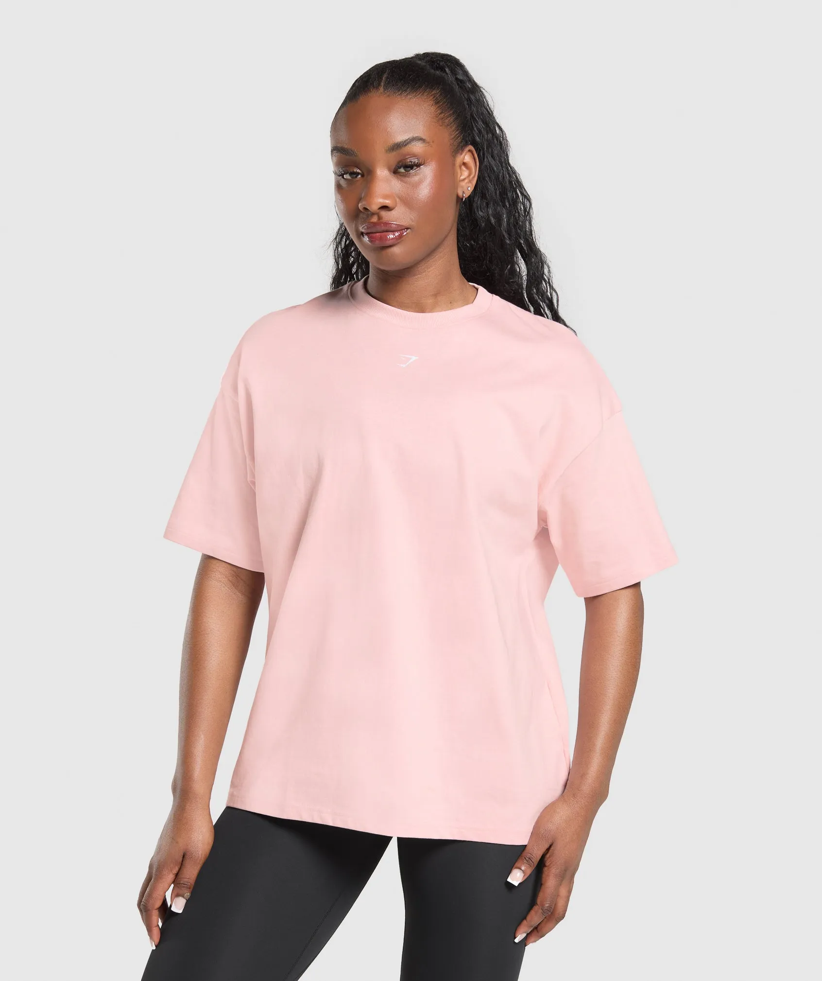 Gymshark Wordmark Graphic T-Shirt - Lift Pink sold by Gymshark product image thumbnail 2
