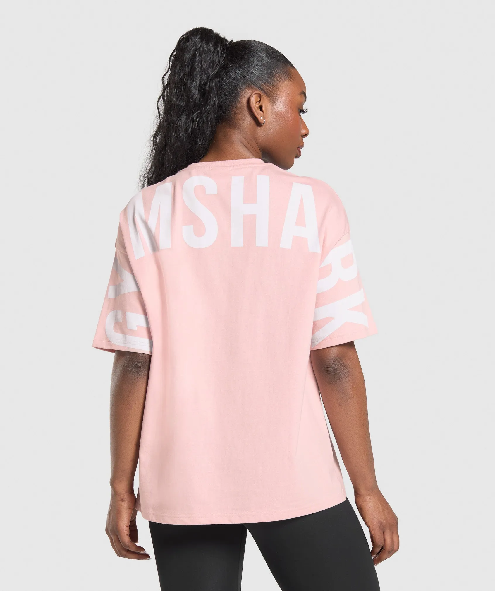 Gymshark Wordmark Graphic T-Shirt - Lift Pink sold by Gymshark