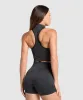 Gymshark Adapt Camo Seamless Zip Up Crop Top - Asphalt Grey/Black sold by Gymshark