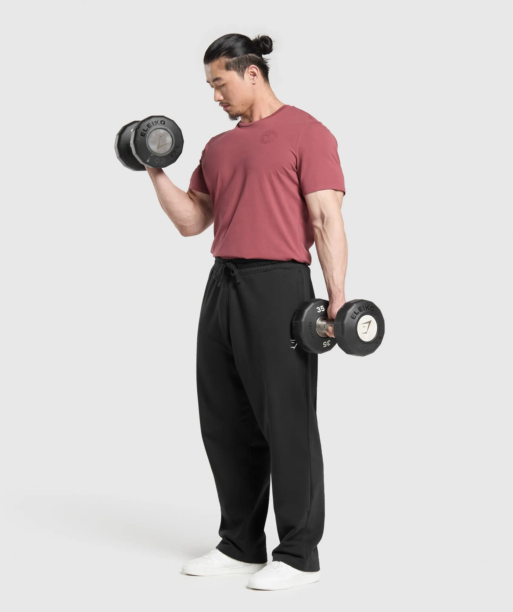 Gymshark Legacy T-Shirt - Washed Berry Pink sold by Gymshark product image thumbnail 5