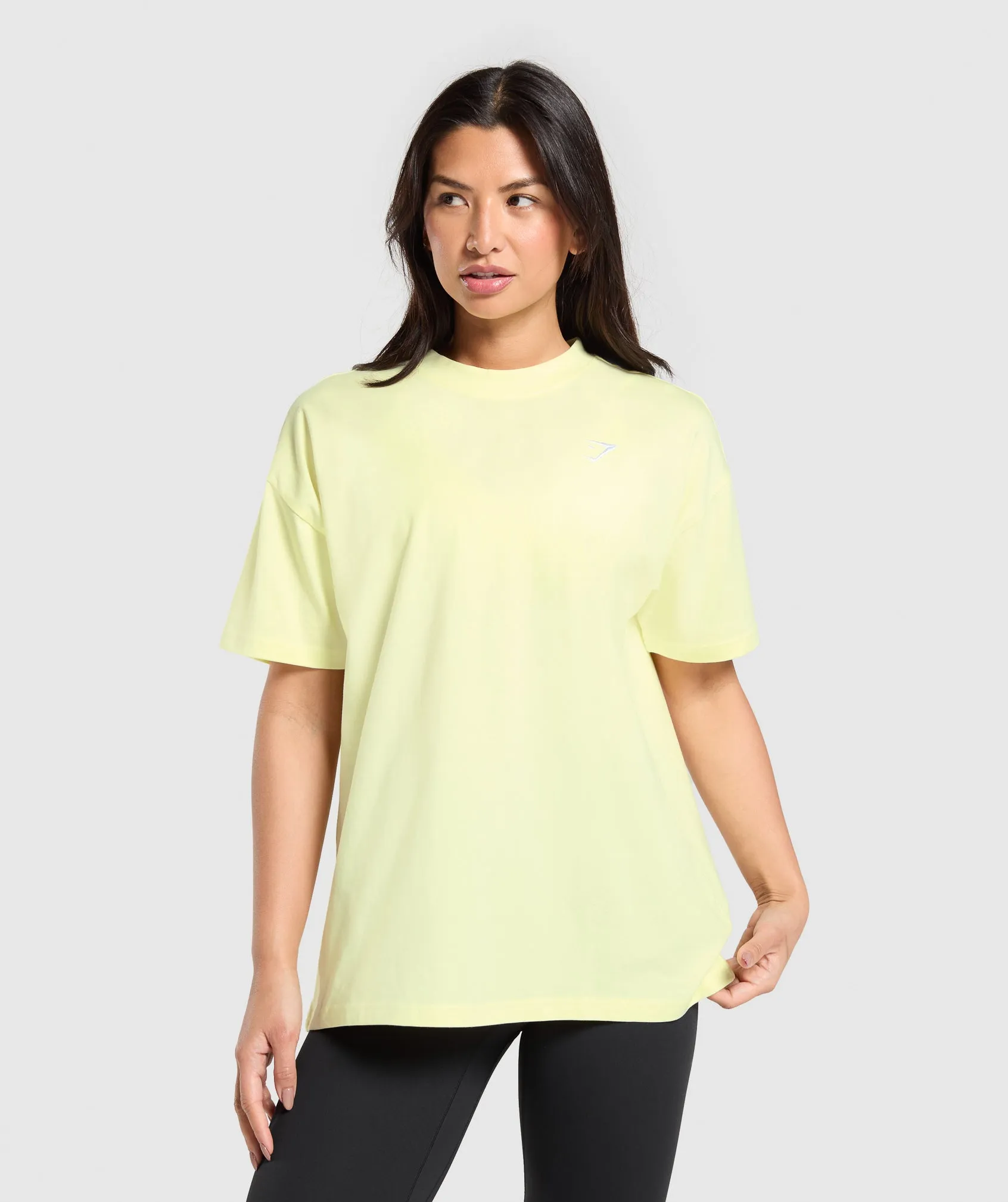 Gymshark Training Oversized T-Shirt - Refresh Yellow sold by Gymshark