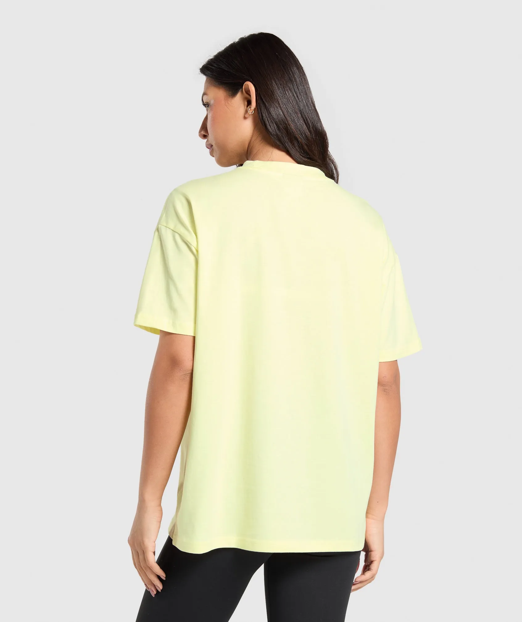 Gymshark Training Oversized T-Shirt - Refresh Yellow sold by Gymshark product image thumbnail 2