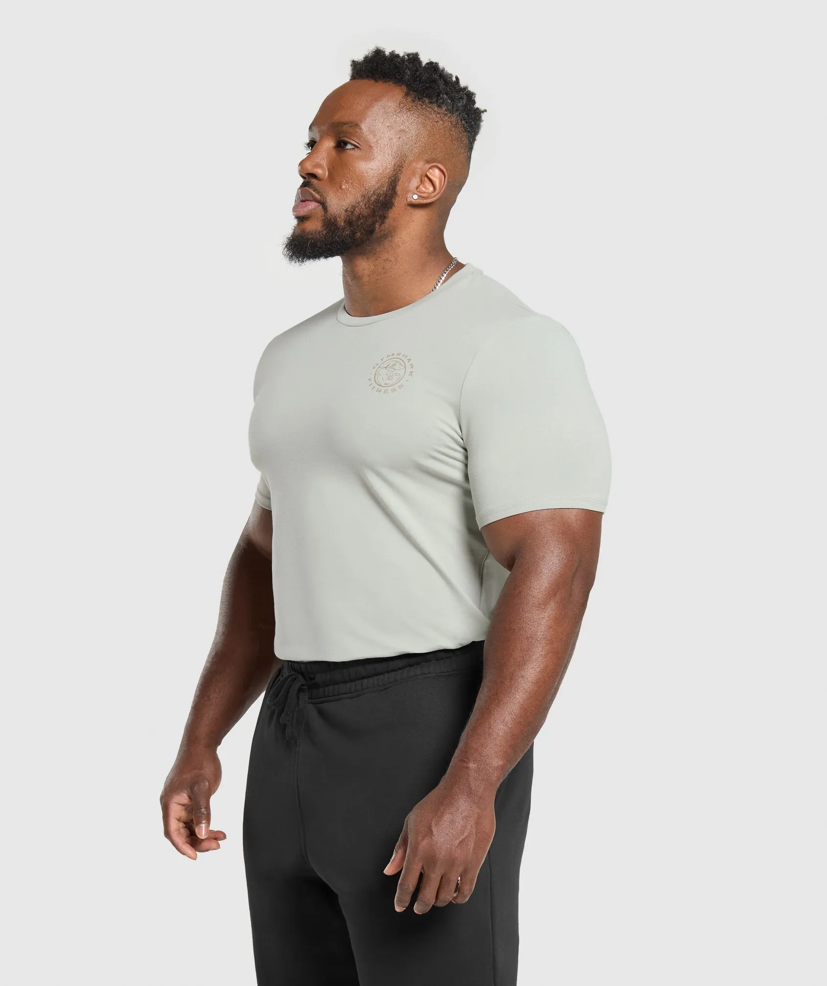 Gymshark Legacy T-Shirt - Stone Grey sold by Gymshark product image thumbnail 3