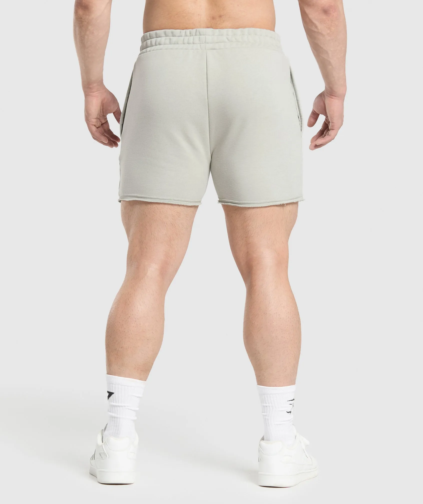 Gymshark Legacy Shorts - Stone Grey sold by Gymshark product image thumbnail 3