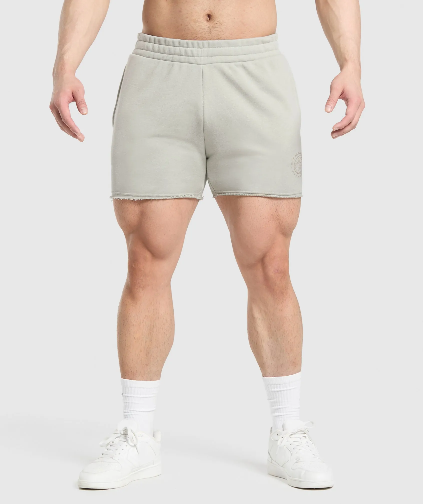 Gymshark Legacy Shorts - Stone Grey sold by Gymshark