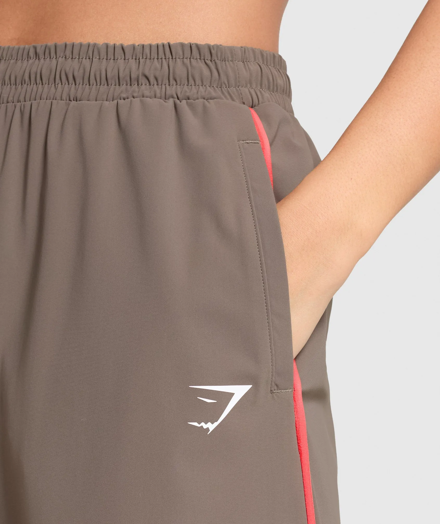 Gymshark Stitch Feature Woven Pants - Camo Brown sold by Gymshark product image thumbnail 5