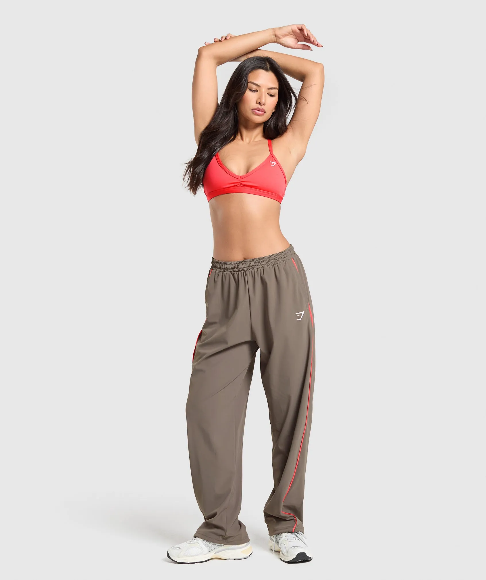 Gymshark Stitch Feature Woven Pants - Camo Brown sold by Gymshark product image thumbnail 4