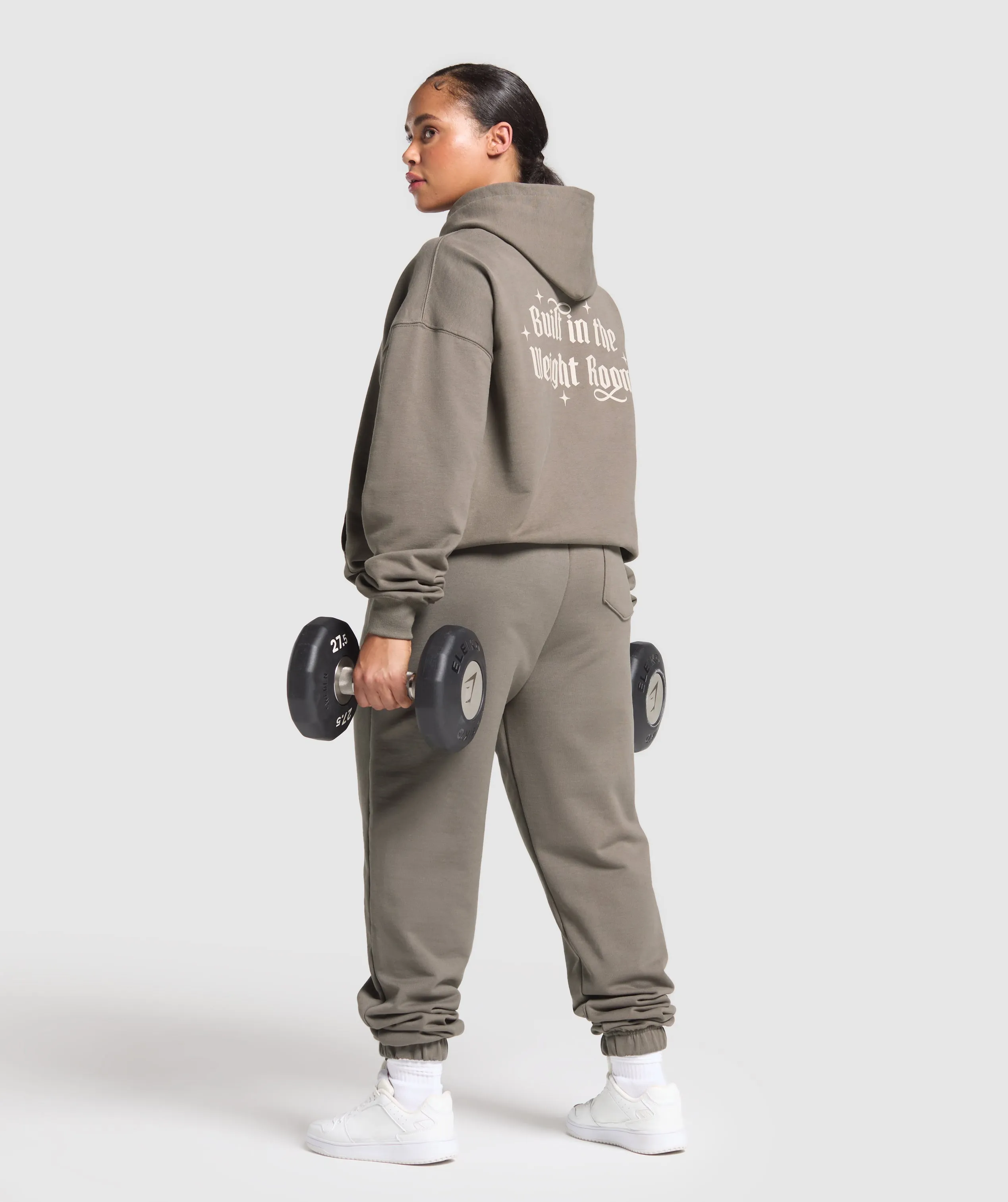 Gymshark Built In The Weight Room Hoodie - Camo Brown sold by Gymshark product image thumbnail 4