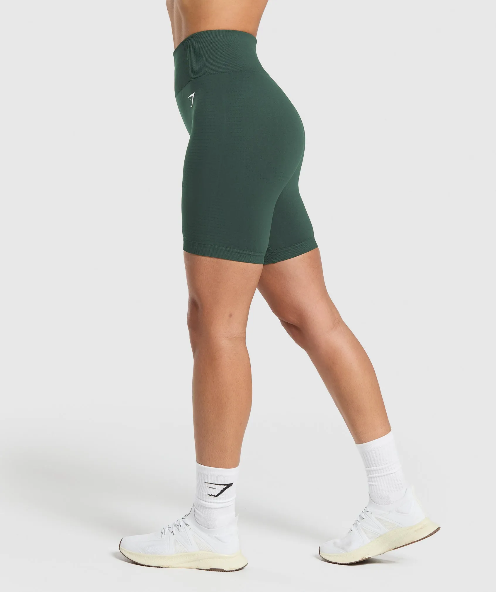Gymshark Vital 7" Shorts - Woodland Green Marl sold by Gymshark product image thumbnail 3