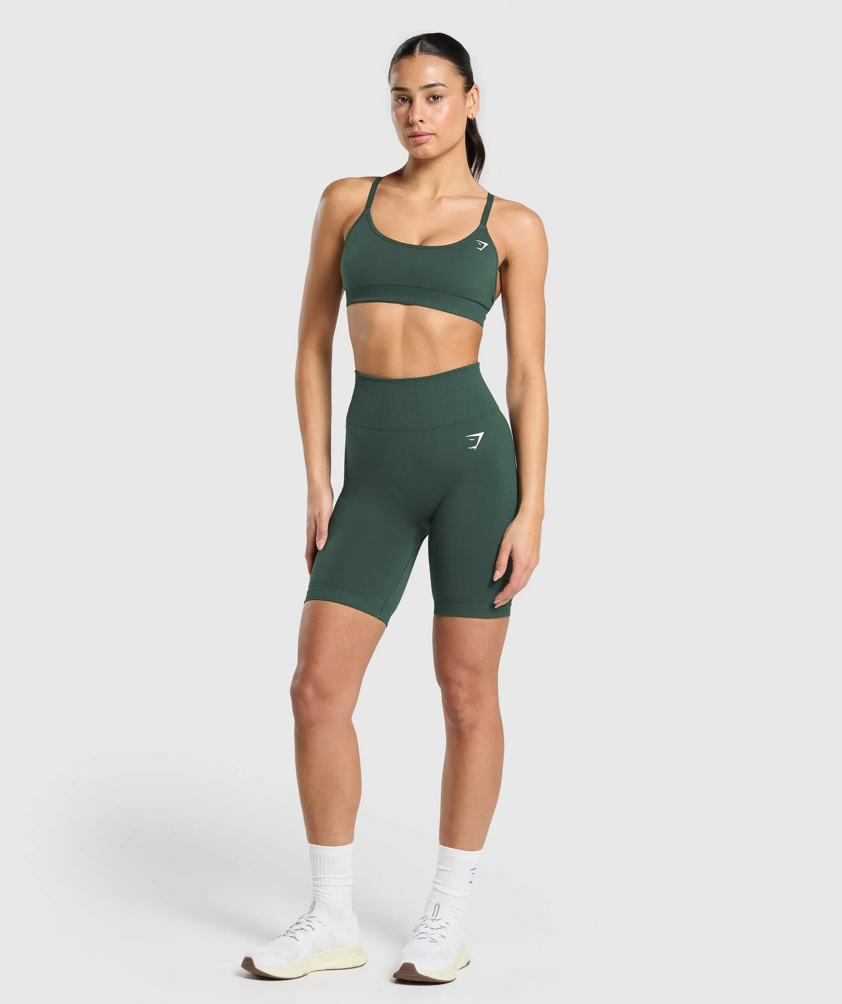 Gymshark Vital 7" Shorts - Woodland Green Marl sold by Gymshark product image thumbnail 5