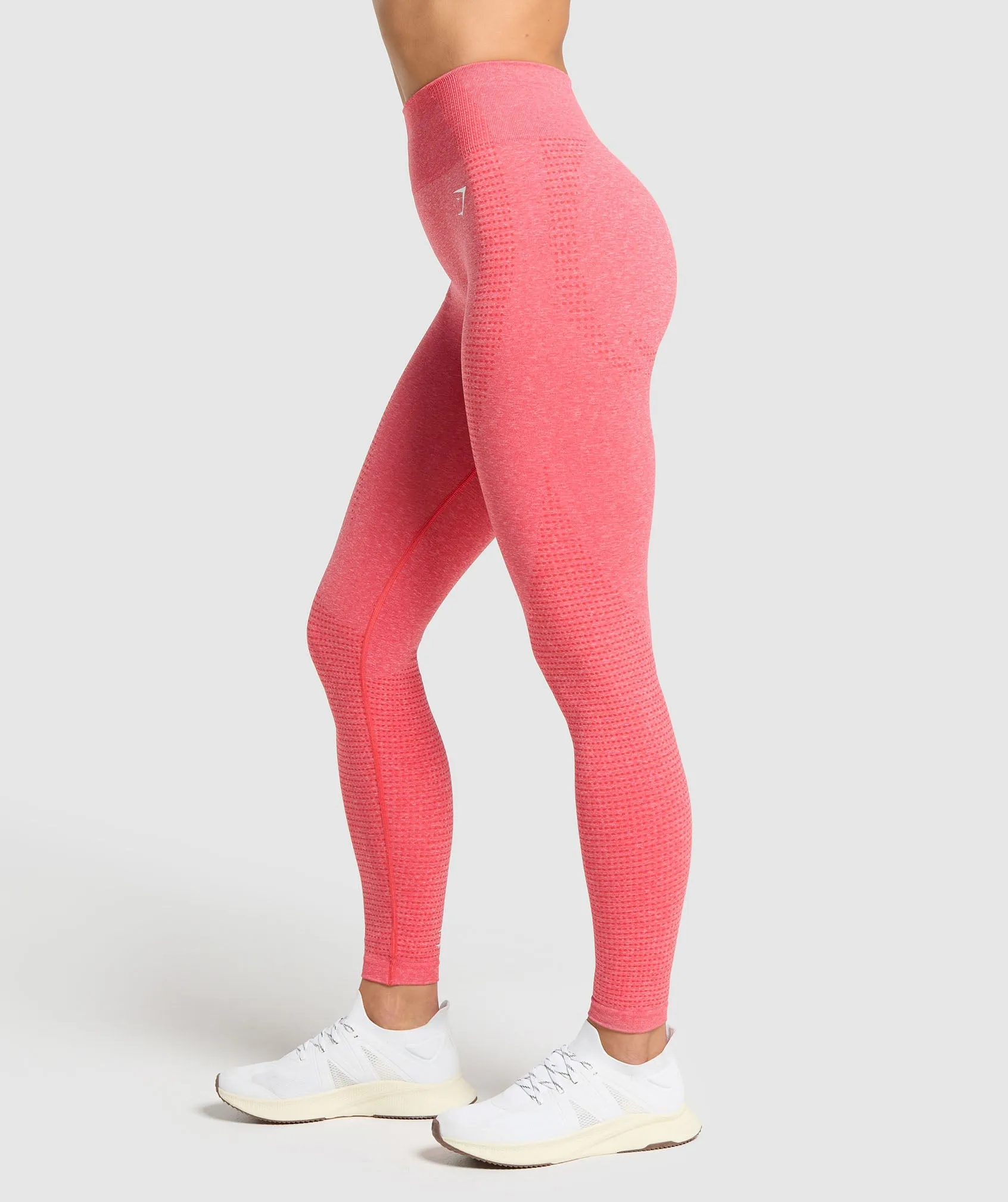 Gymshark Vital Leggings - Coral Red Marl sold by Gymshark product image thumbnail 3