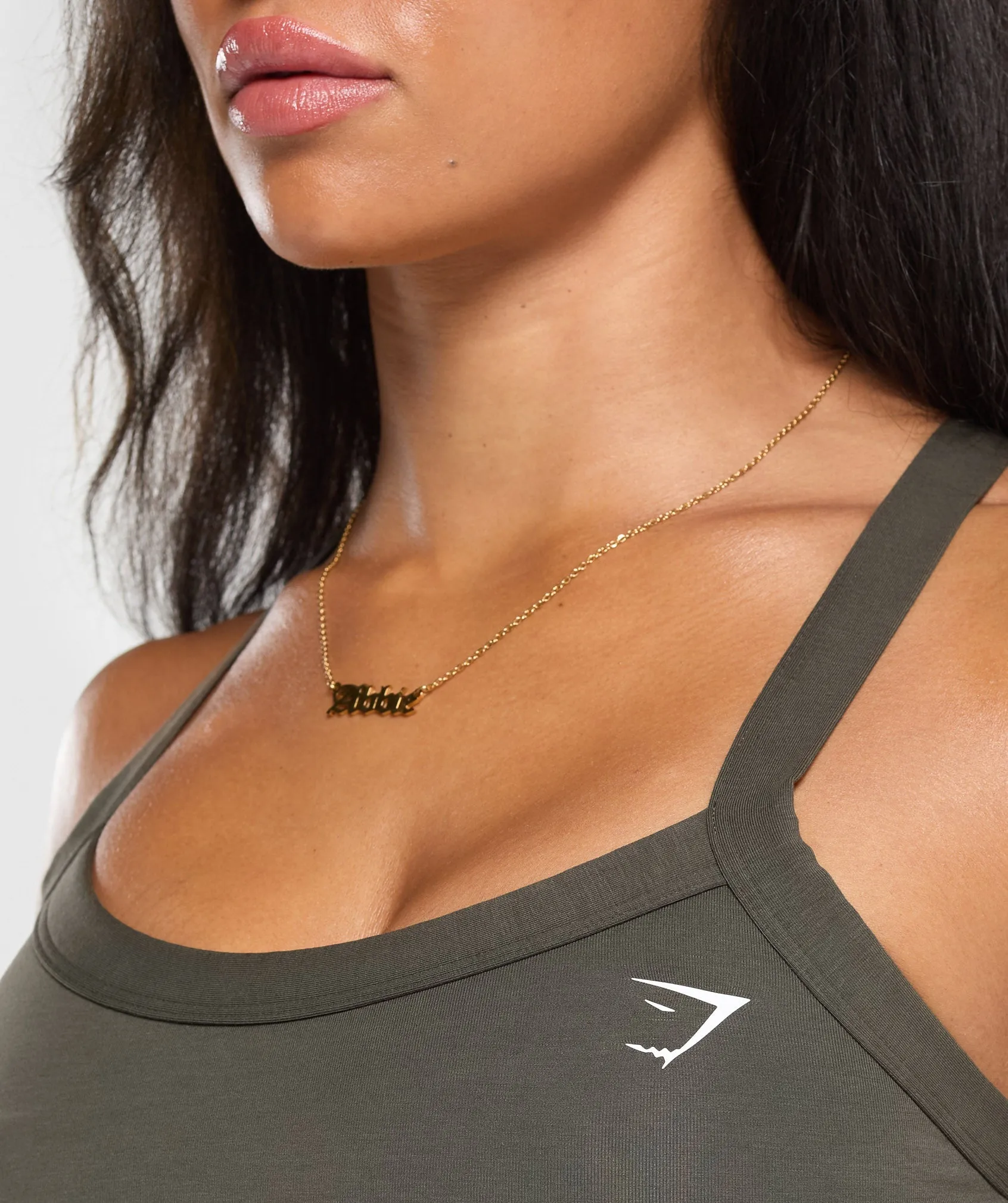 Gymshark Cotton Lifting Bra - Strength Green sold by Gymshark product image thumbnail 4