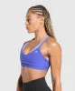 Gymshark Double Up Sports Bra - Force Blue/Lift Blue sold by Gymshark