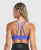 Gymshark Double Up Sports Bra - Force Blue/Lift Blue sold by Gymshark