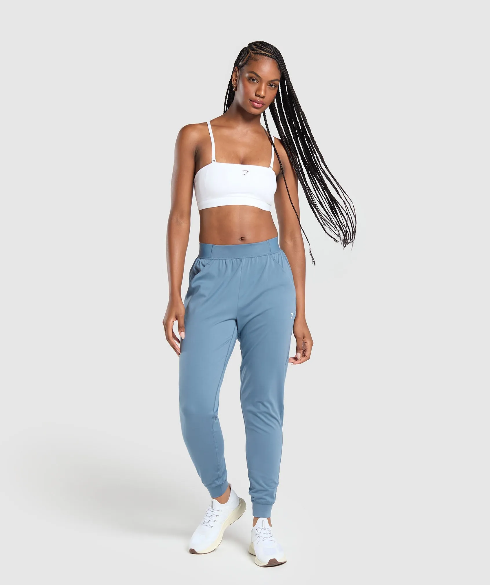 Gymshark Training Performance Joggers - Faded Blue sold by Gymshark product image thumbnail 4
