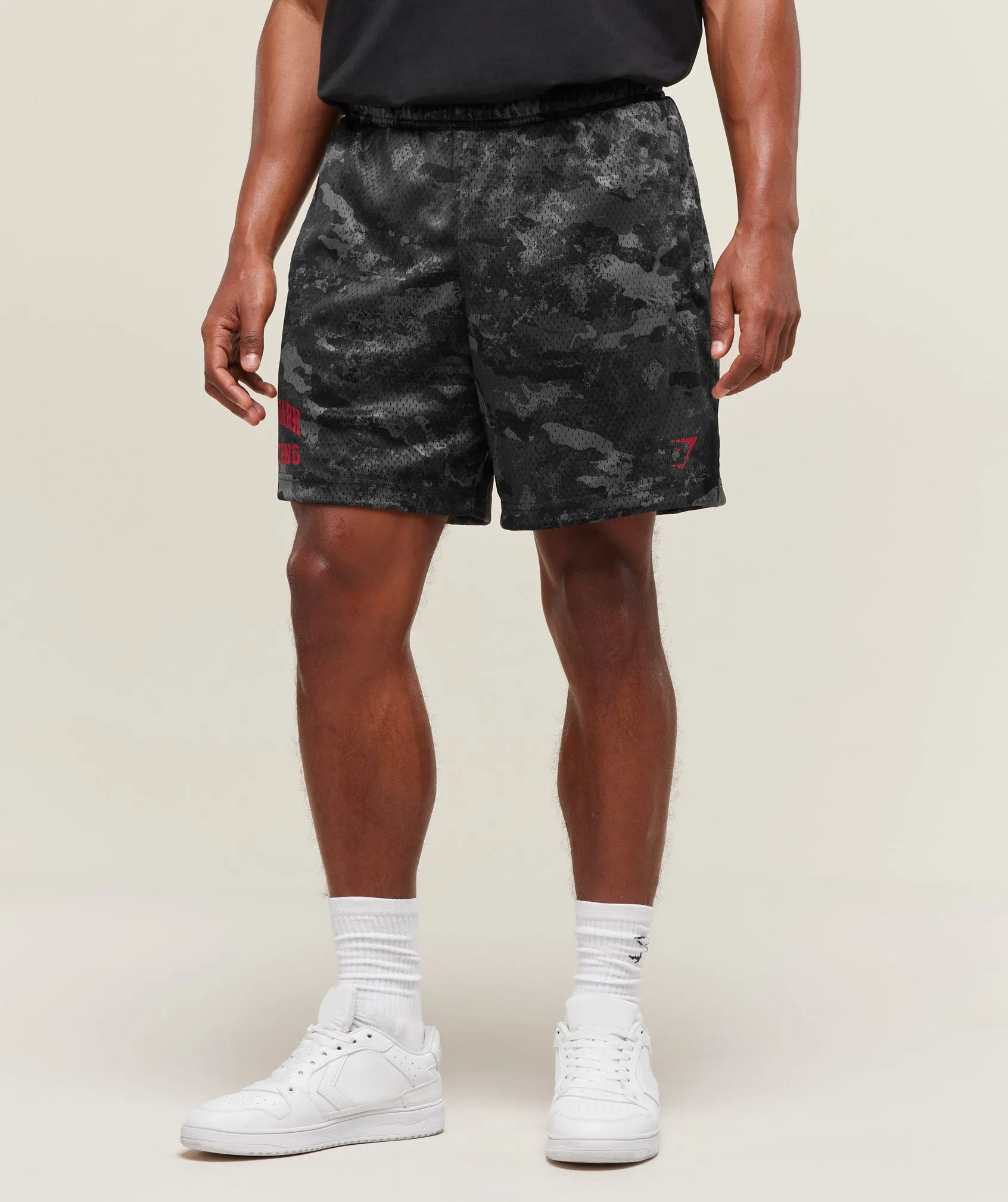 Gymshark Lifting Mesh 5" Shorts - Graphite Grey sold by Gymshark