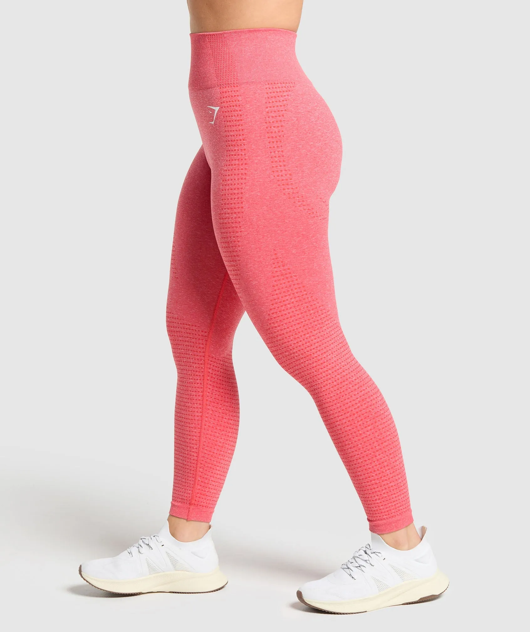 Gymshark Vital Leggings - Coral Red Marl sold by Gymshark product image thumbnail 3