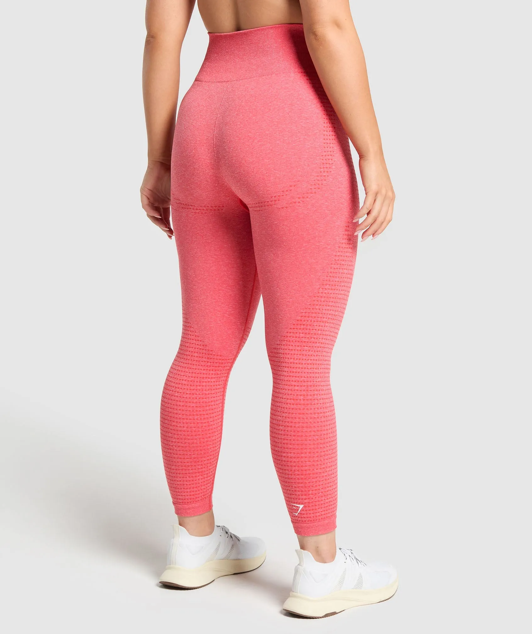 Gymshark Vital Leggings - Coral Red Marl sold by Gymshark product image thumbnail 2