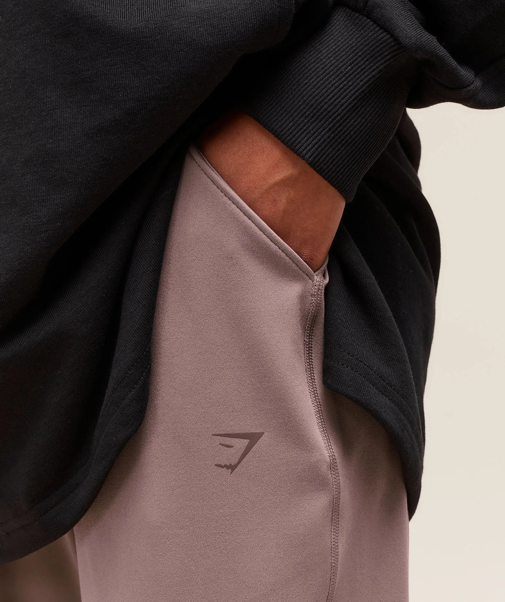 Gymshark Covered Jogger - Washed Mauve sold by Gymshark product image thumbnail 5