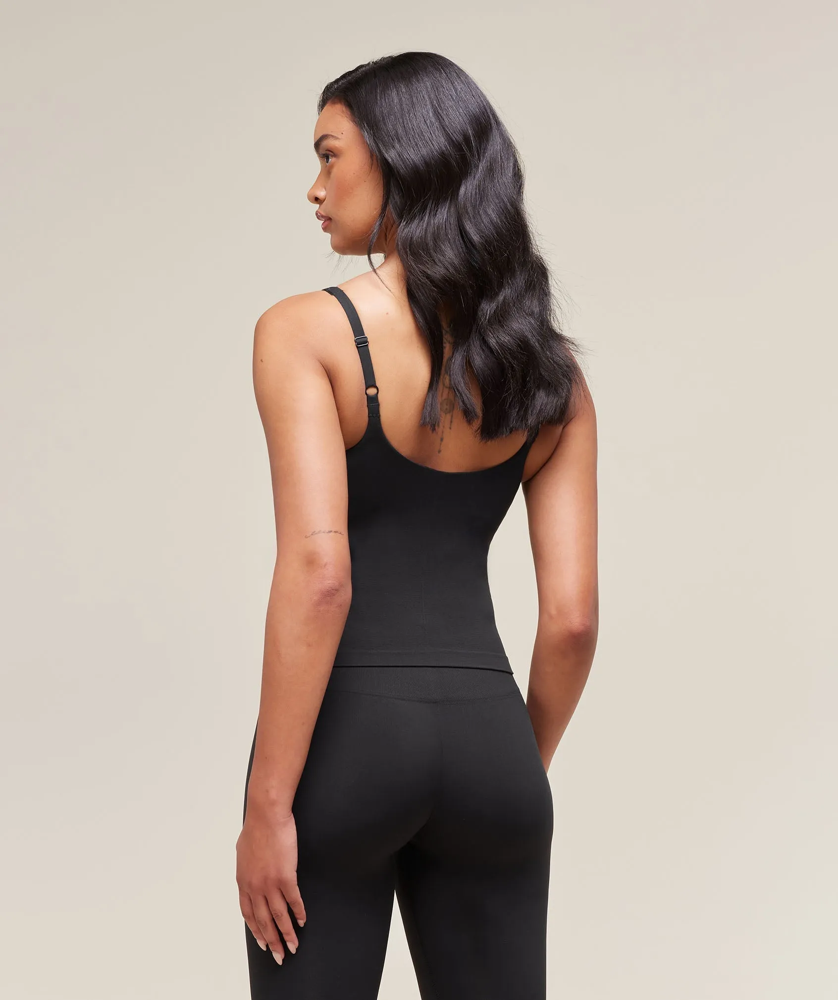 Gymshark Soft Sculpt Shelf Tank - Black sold by Gymshark product image thumbnail 2