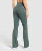 Gymshark Elevate Flared Leggings 2.0 - Slate Teal sold by Gymshark