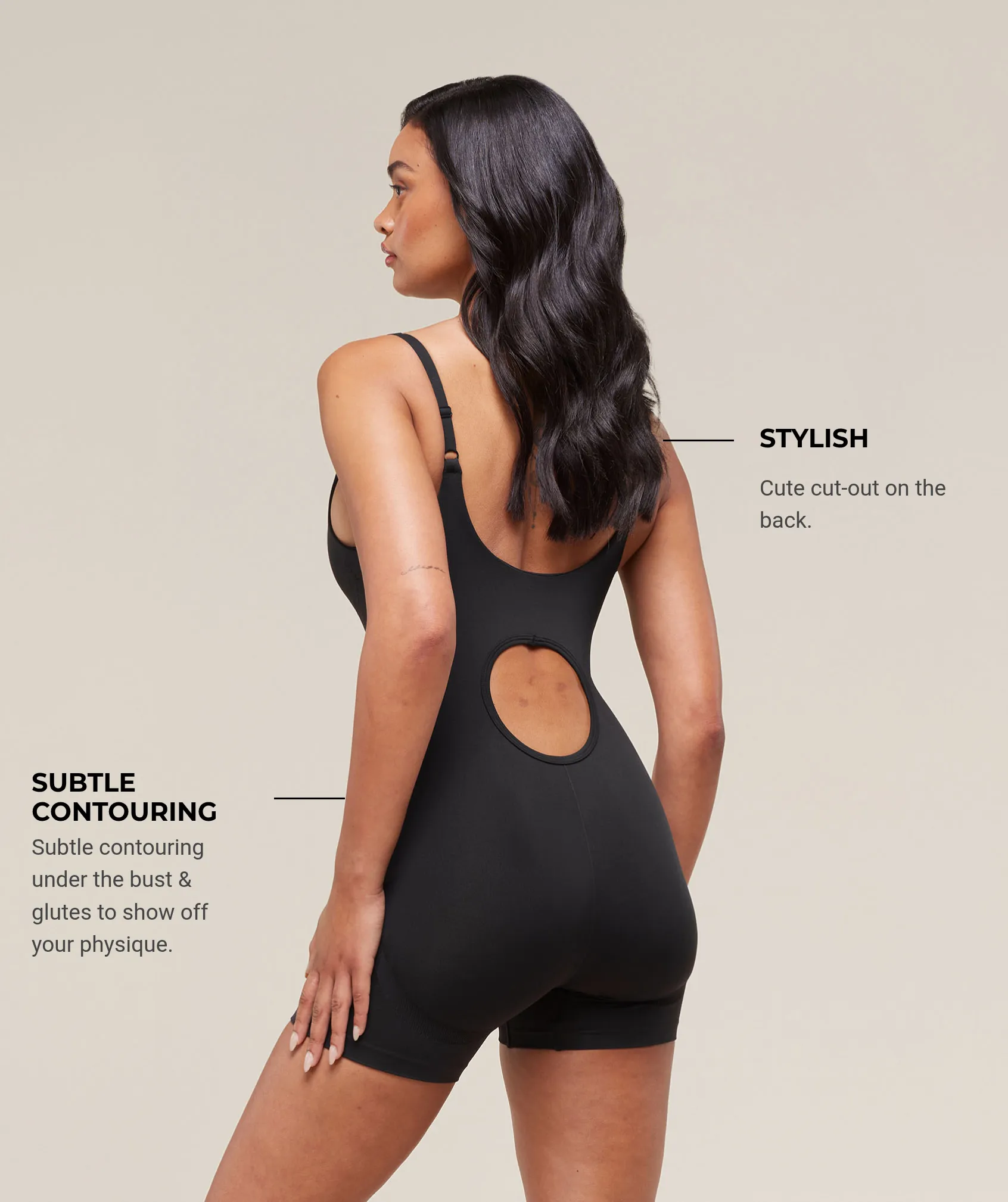 Gymshark Soft Sculpt 5" All-In-One - Black sold by Gymshark product image thumbnail 5