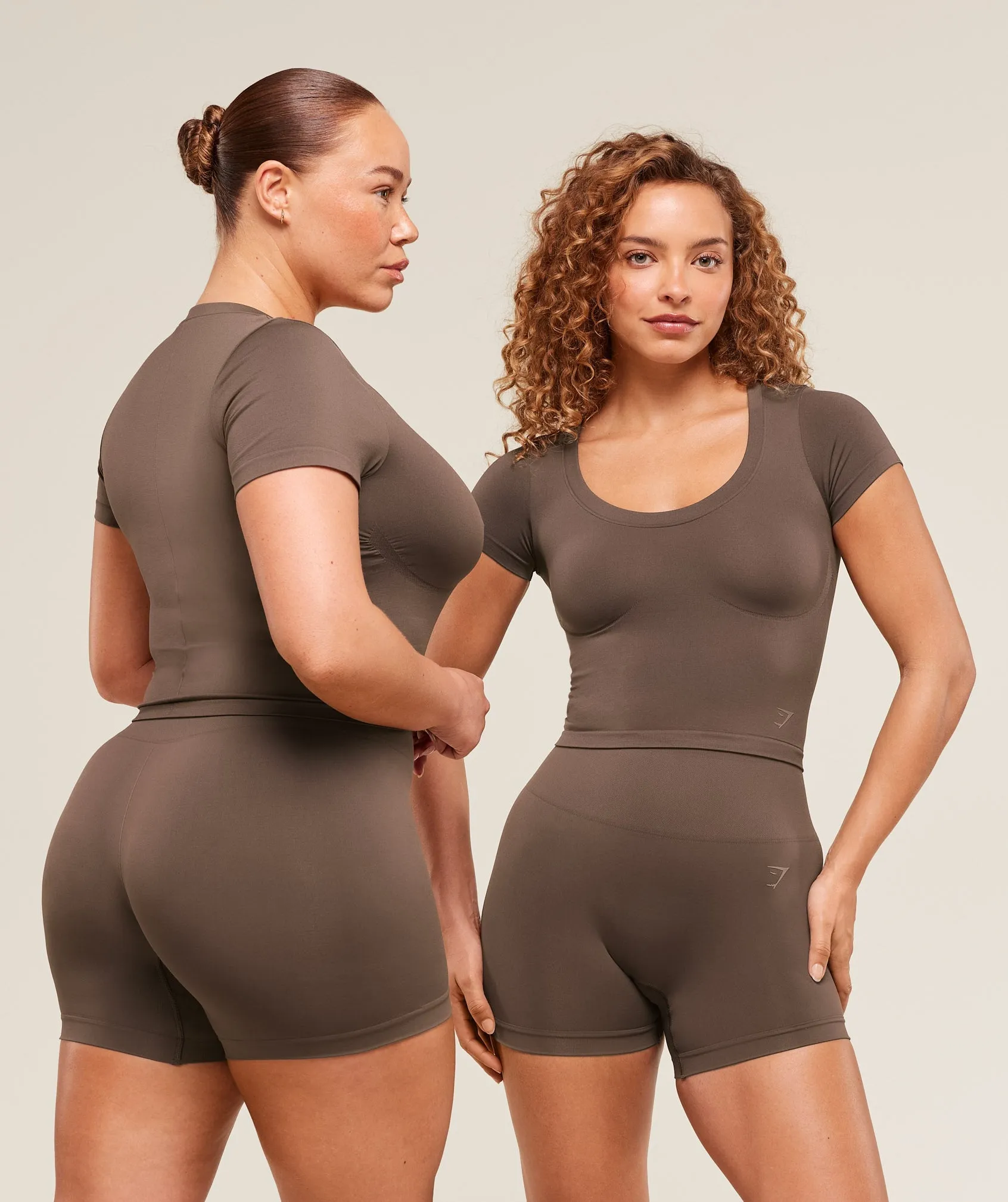 Gymshark Soft Sculpt Shorts - Walnut Brown sold by Gymshark product image thumbnail 4