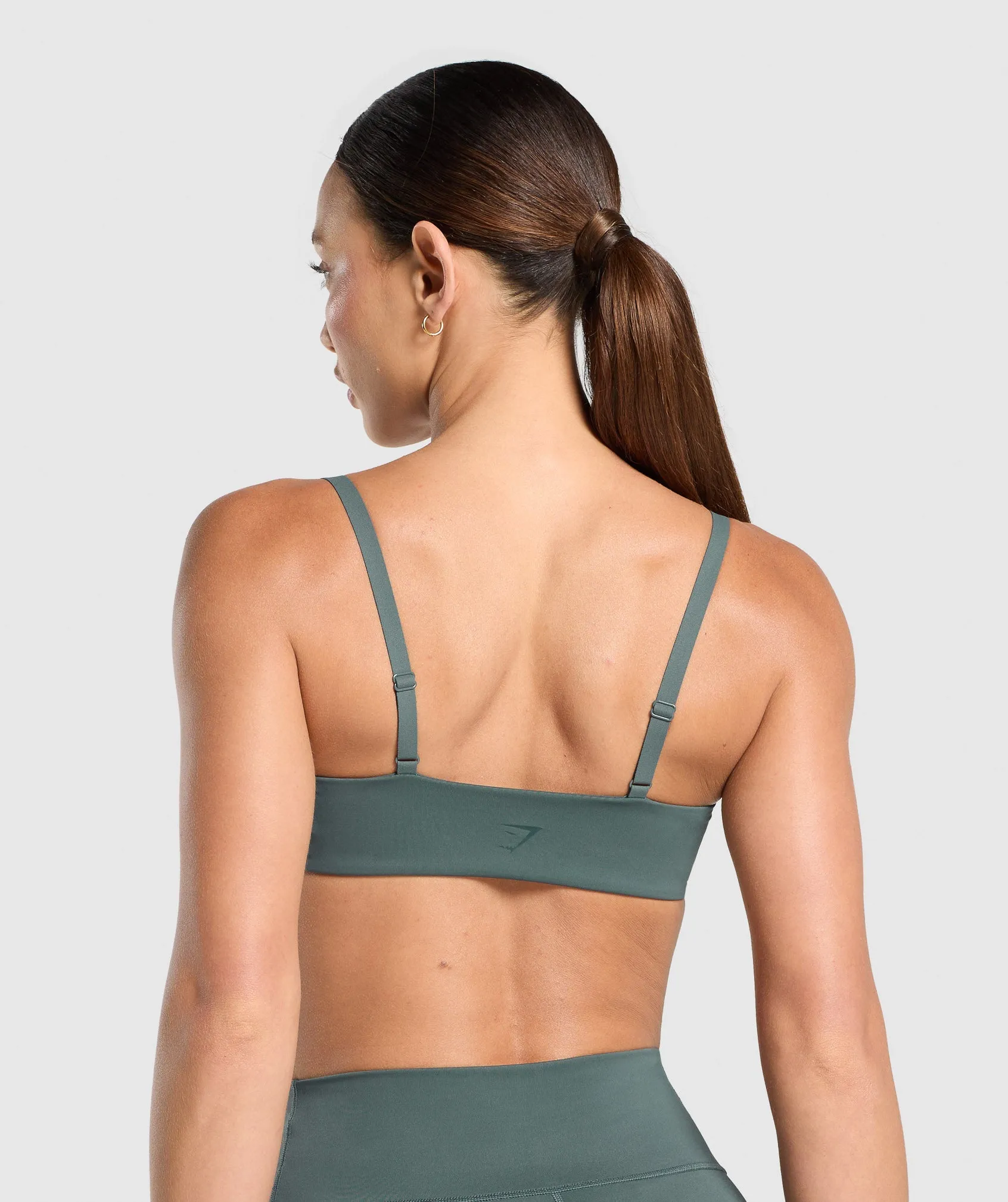 Gymshark Elevate Ruched Sports Bra - Slate Teal sold by Gymshark product image thumbnail 2