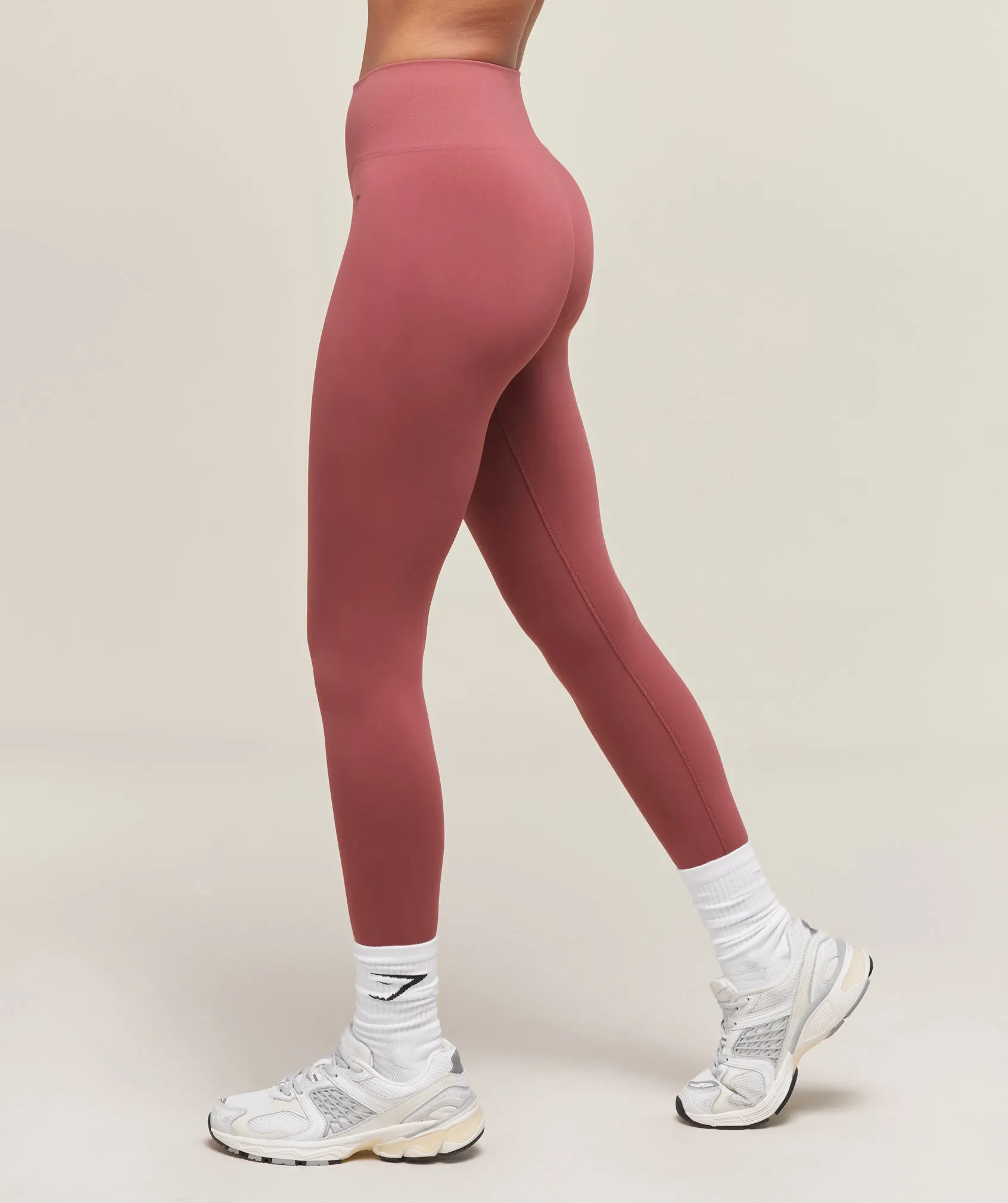 Gymshark Soft Sculpt Leggings - Washed Berry Pink sold by Gymshark product image thumbnail 3