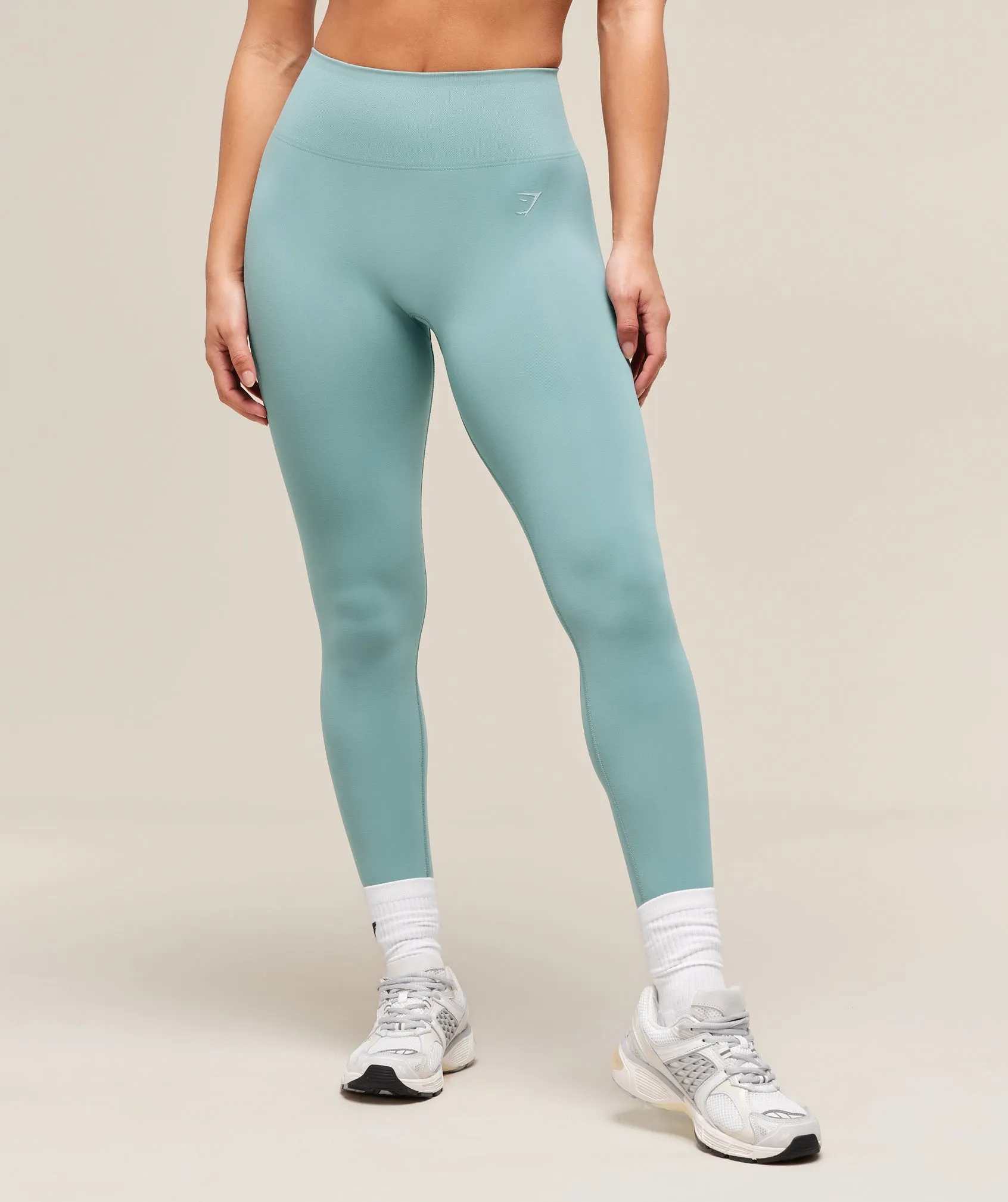 Gymshark Soft Sculpt Leggings - Rest Blue sold by Gymshark