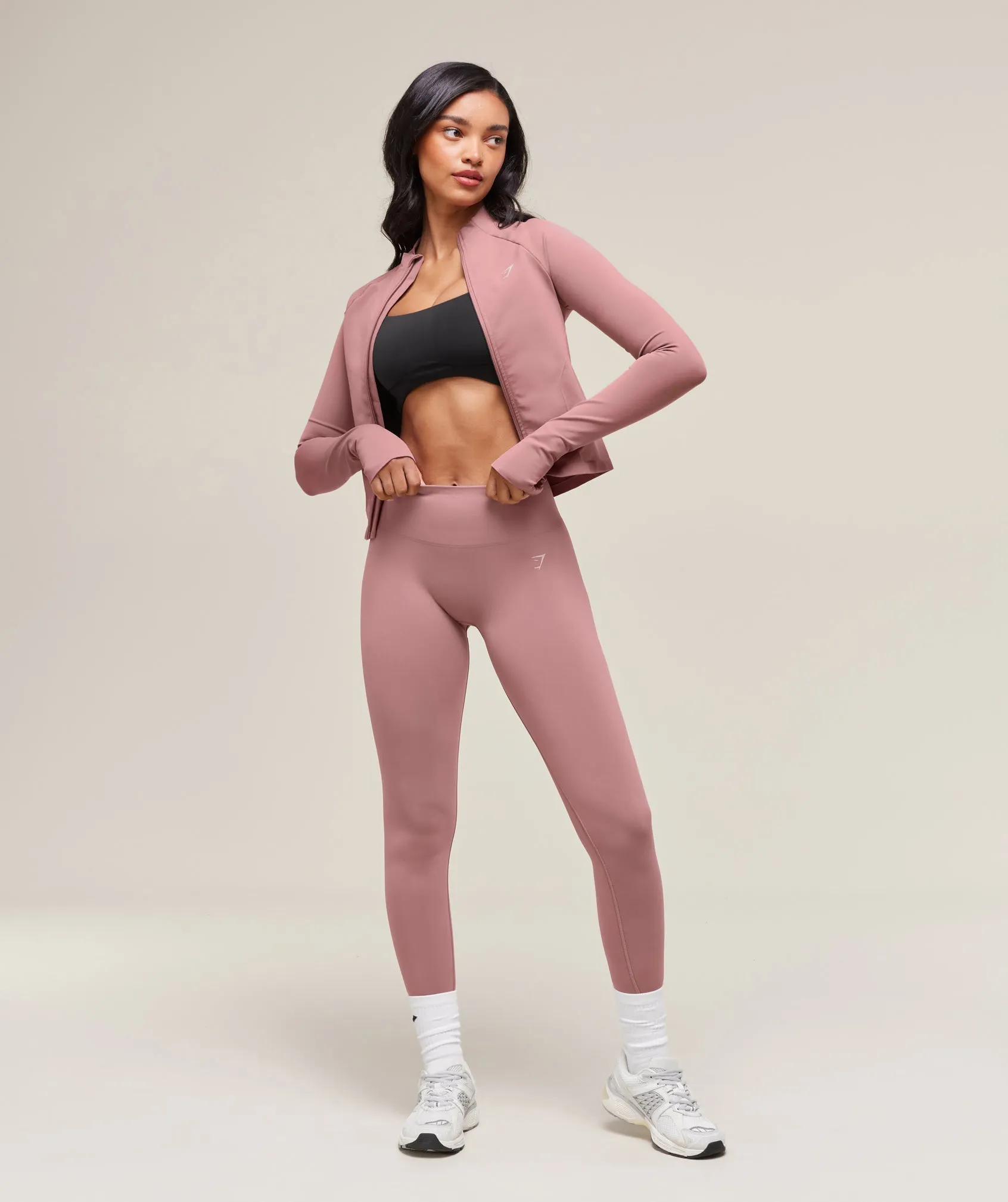 Gymshark Soft Sculpt Leggings - Calm Pink sold by Gymshark product image thumbnail 4