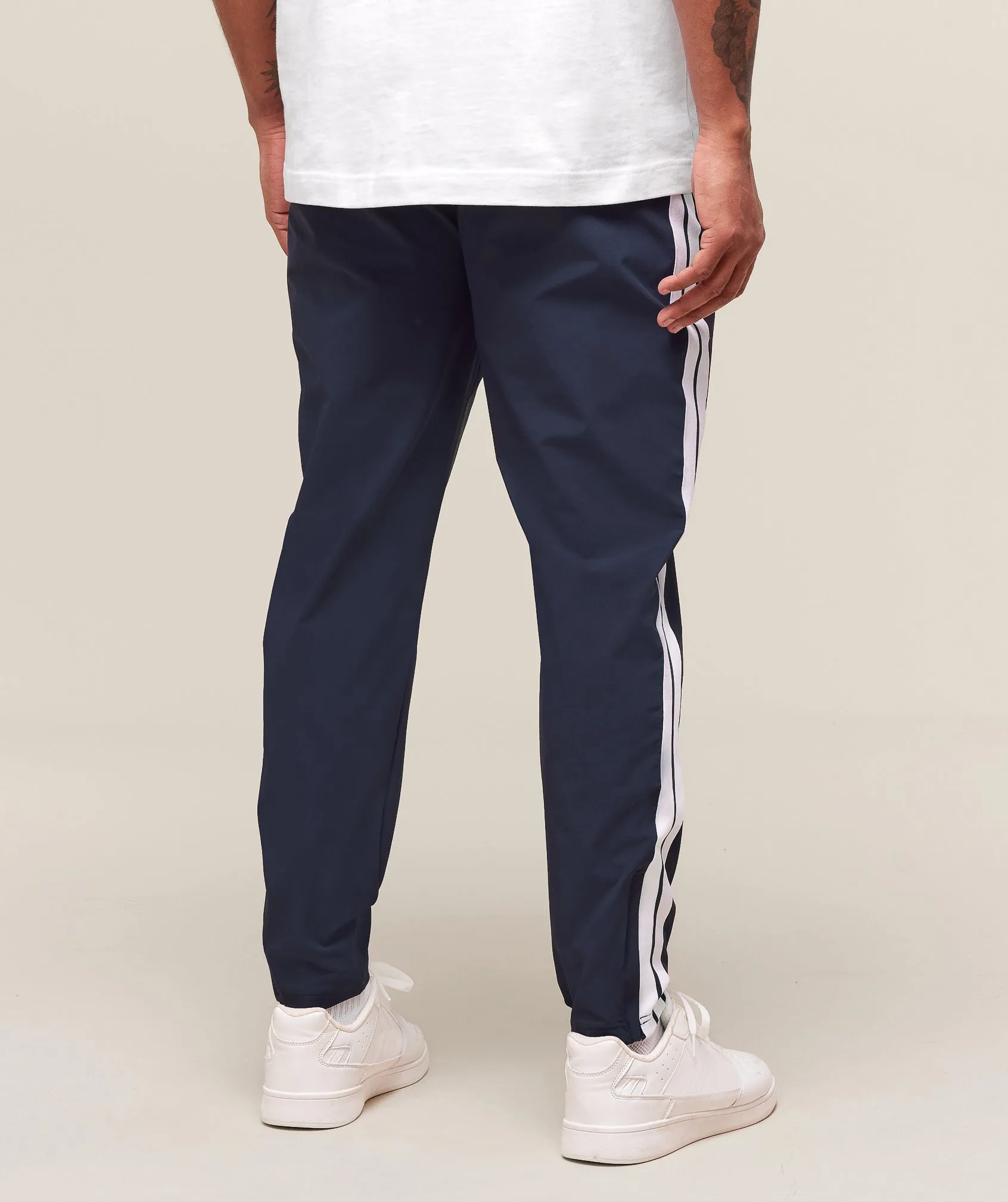 Gymshark Retro Side Stripe Joggers - Heavy Blue sold by Gymshark product image thumbnail 3
