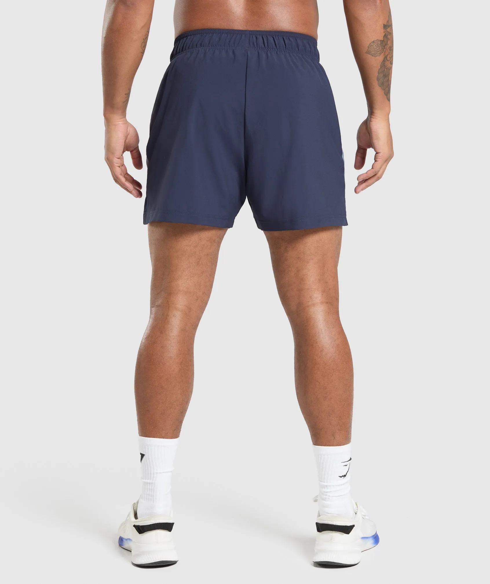 Gymshark Sport Panel 7" Shorts - Heavy Blue/Iron Blue sold by Gymshark product image thumbnail 3