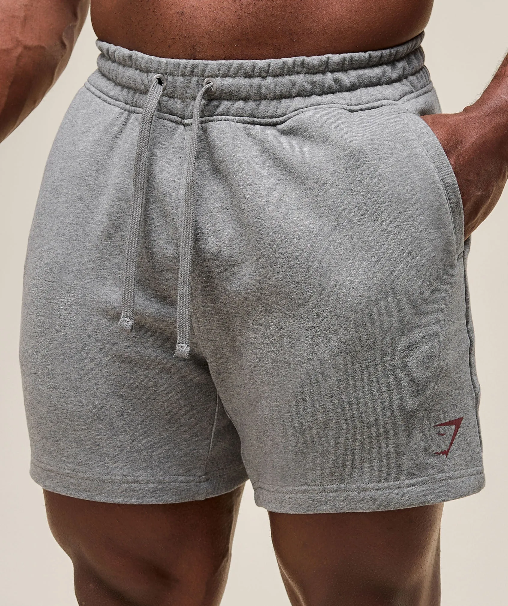 Gymshark Power 5" Shorts - Charcoal Core Marl sold by Gymshark product image thumbnail 4